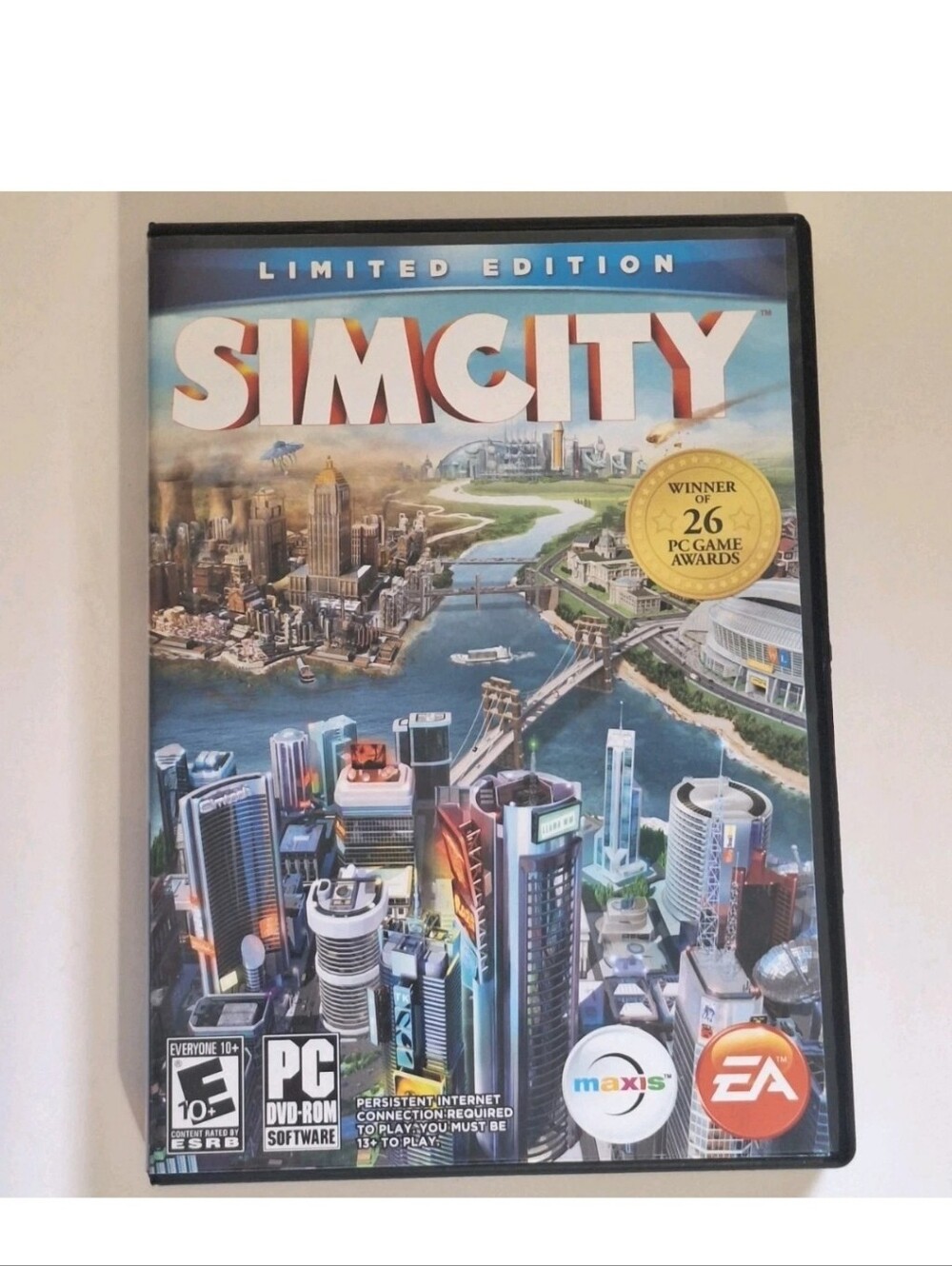 Sim City Limited Edition PC Video Game Computer Game UNTESTED 2013